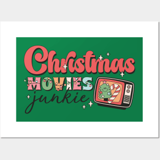 Christmas Movie Junkie, Retro Christmas, Popular Christmas Posters and Art